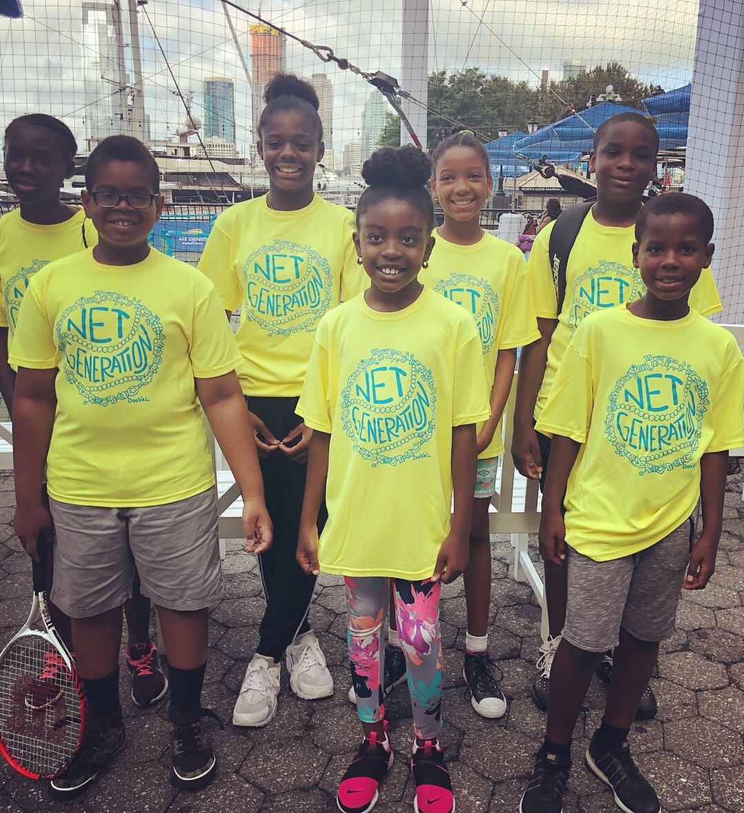 Children Wearing Yellow Shirts